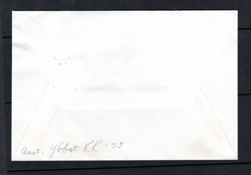 Austria #618A, VPOE Train  Morbisch stamp, on envelope pictorial handstamp