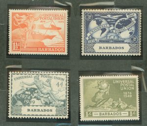 Barbados #212-215 Unused Single (Complete Set)