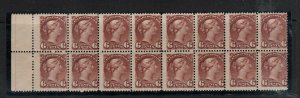 Canada #43 Mint Rare Block Of Sixteen