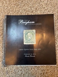 BRIGHAM COLLECTION Canada Large Queens - February 22, 2014 Brigham Auctions