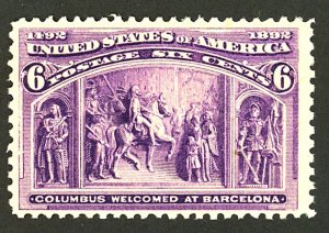 U.S. #235 MINT OG NH