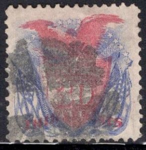 US Stamp #121 Used SCV $375. 4 Margins.