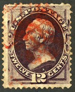 U.S. #151 USED RED CANCEL