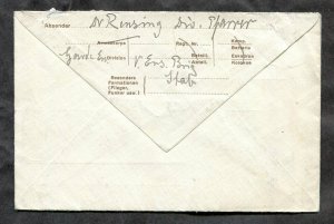 d948 - GERMANY WW1 1915 Feldpost Cover. Military