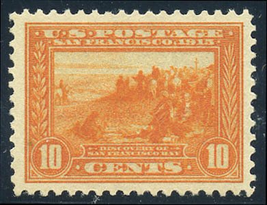 Scott #400A - VF/XF-OG-NH. Trivial inclusion spot only on reverse.