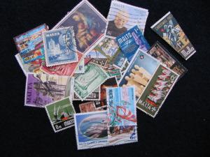 Malta – 40 Used – Small Collection – All Different