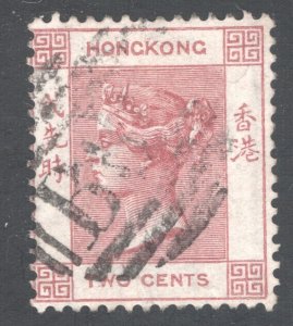 HONG KONG  #9  Used,  F  CV $47.50 ... ..  2730008