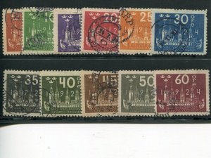 Sweden #197-207  Used VF - Lakeshore  Philatelics