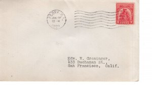 SULLIVAN EXPEDITION - PERRY, NY  1929  FDC17489