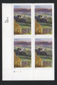 ALLY'S STAMPS US Plate Block Scott #3773 37c Ohio Statehood [4] MNH F/VF [STK]