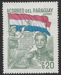 PARAGUAY 1978 20c Jose Estigarribia Issue Sc 1842 MNH