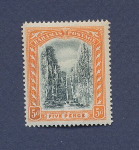 BAHAMAS - Scott 34 - MNH - 5p orange & black - 1903