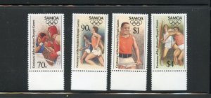 SAMOA CENTURY OF MODERN OLYMPIC GAMES SET MINT NH