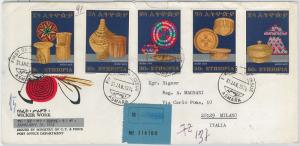 64963 - ETHIOPIA - POSTAL HISTORY -  FDC COVER: Michel # 776/80 1974  Art