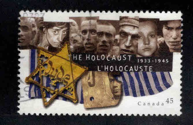 CANADA Scott 1590 used Holocaust stamp similar cancels