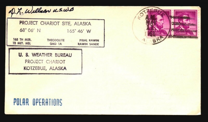 US - 3 1960s Signed Polar Expedition Covers (II) - Z16039
