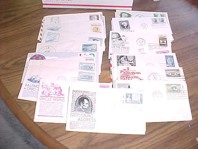 USA  500 FIRST DAY COVERS, PRIORITY MAIL BOX