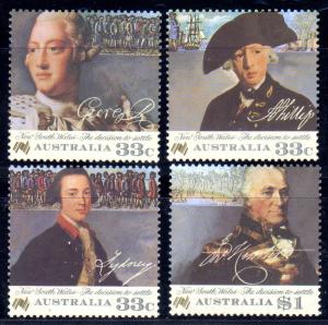 Australia   988-991 NH    CV$4.65