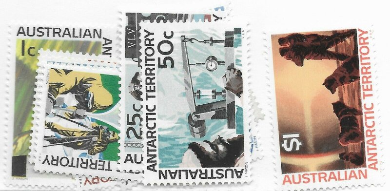 Australia Antarctic Territory #L8-L18 10 Stamps MNH CAT VALUE $72.65