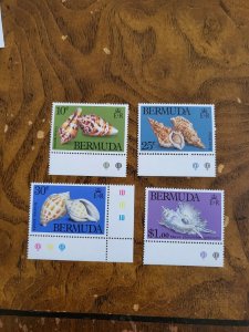 Stamps Bermuda Scott #419-22 nh