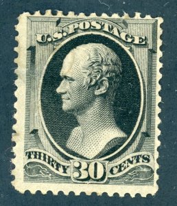 US SCOTT #154 MINT-FINE-FRESH ORIGINAL GUM THIN SCV $7,000