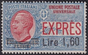 Italy 1924 Sc E12 express MLH*