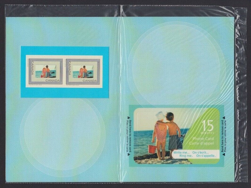 WRITE ME.. RING ME = Complete card = with PO Tag = SEALED Canada 2004 #2046i
