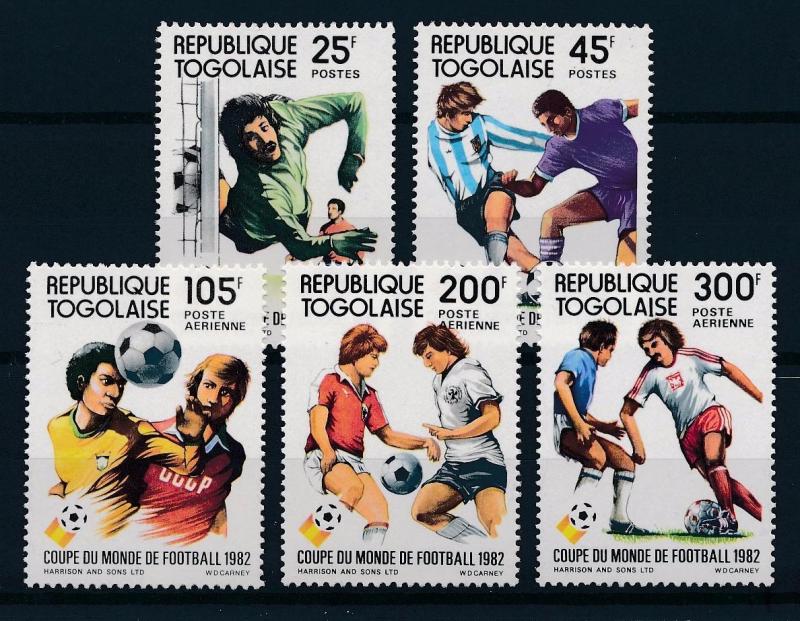 [59485] Togo 1982 World Cup Soccer Football Spain MNH