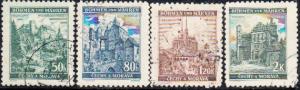 Czechoslovakia - Bohemia & Moravia #40-48 Used Set
