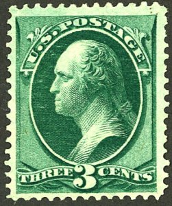 U.S. #158 MINT OG HR