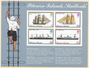 PITCAIRN ISLANDS Sc#150a Souvenir Sheet Mint Never Hinged