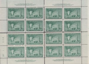 Canada UNITRADE MNH  #   294     Plate  1     Match set