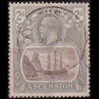 ASCENSION 1924 - Scott# 13 Seal 2p Used