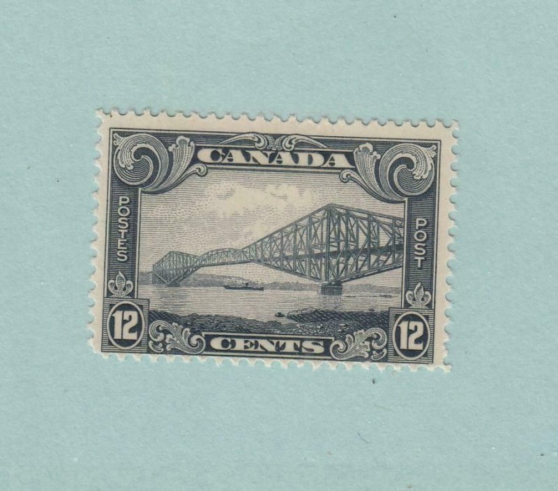 CANADA (MK3740) # 156  F-MNH  12cts  QUEBEC BRIDGE SCROLL ISSUE CAT VALUE $40