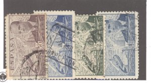 Spain, Scott #C103-08, Used