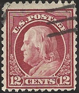 # 512a USED BROWN CARMINE BEN FRANKLIN