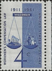 # 1186 MINT NEVER HINGED WORKMEN'S COMPENSATION