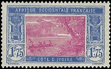 IVORY COAST   #74 MH (1)