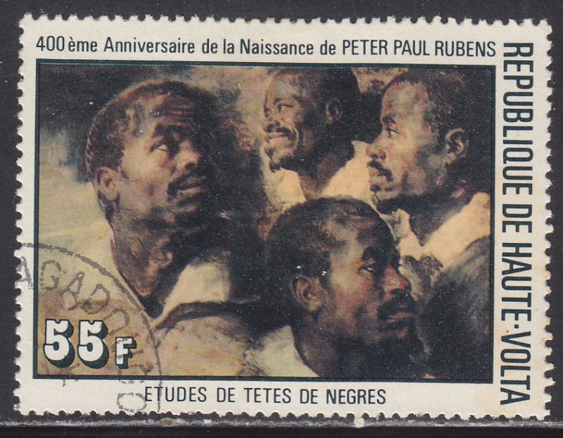 Burkina Faso 446 Peter Paul Rubens Paintings 1977