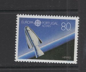 Portugal - Azores #395  (1991 Europa Space issue) VFMNH  CV $2.00