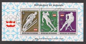 BURUNDI SC# 494a F-VF U 1976