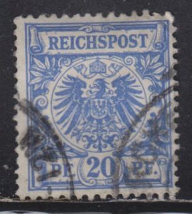 Germany 49 Reichpost 20Pf 1889