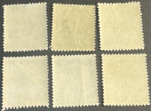 RYUKYU ISLANDS # 8-13-MINT/NEVER HINGED*----COMPLETE SET----1950