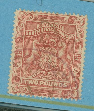 Rhodesia (1890-1923) #17  Single