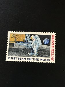 Scott #C76 Airmail - First Man on the Moon 10c - 1969 - Mint NH Single