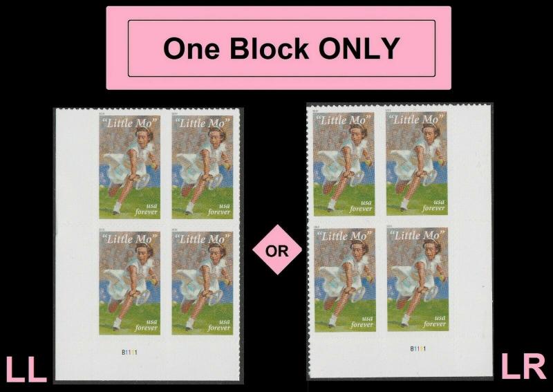 US 5377 Little Mo Maureen Connolly Brinker forever plate block MNH 2019 