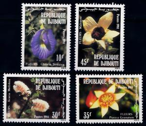 [67392] Djibouti 1981 Flora Flowers Blumen  MNH