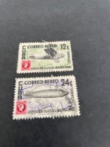 Cuba sc C123,C124 u