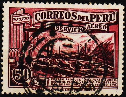 Peru. 1936 50c S.G.629 Fine Used