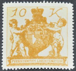 DYNAMITE Stamps: Liechtenstein Scott #46 - MINT hr